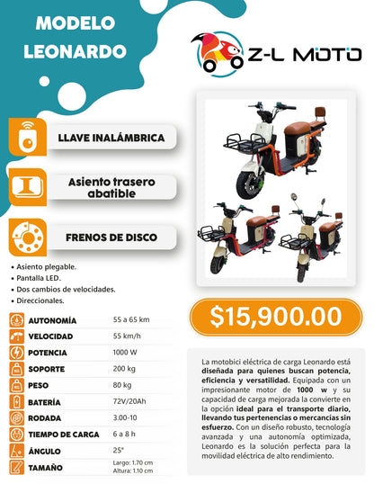 Bicicleta Eléctrica: Leonardo